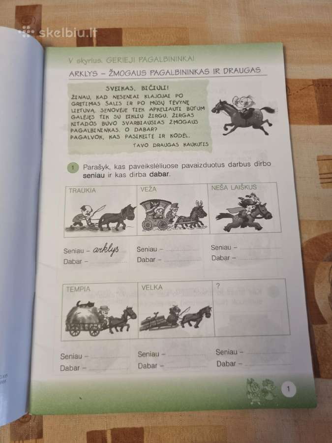 Pasaulis ir aš pratybų sąsiuvinis 2 kl - nuotraukos Nr. 2