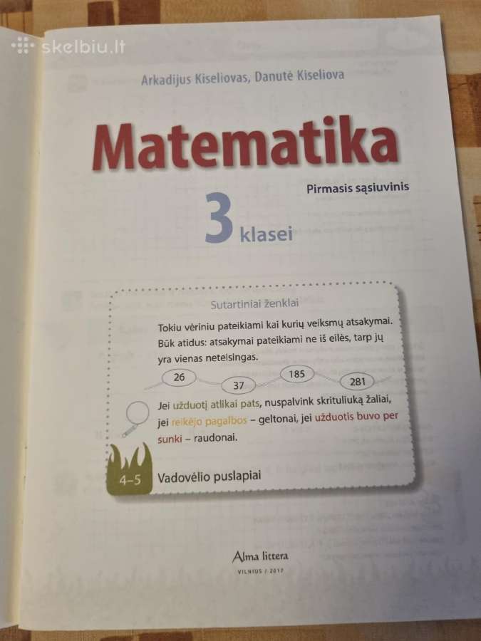 Matematika pratybų sąsiuvinis 3 kl - nuotraukos Nr. 2