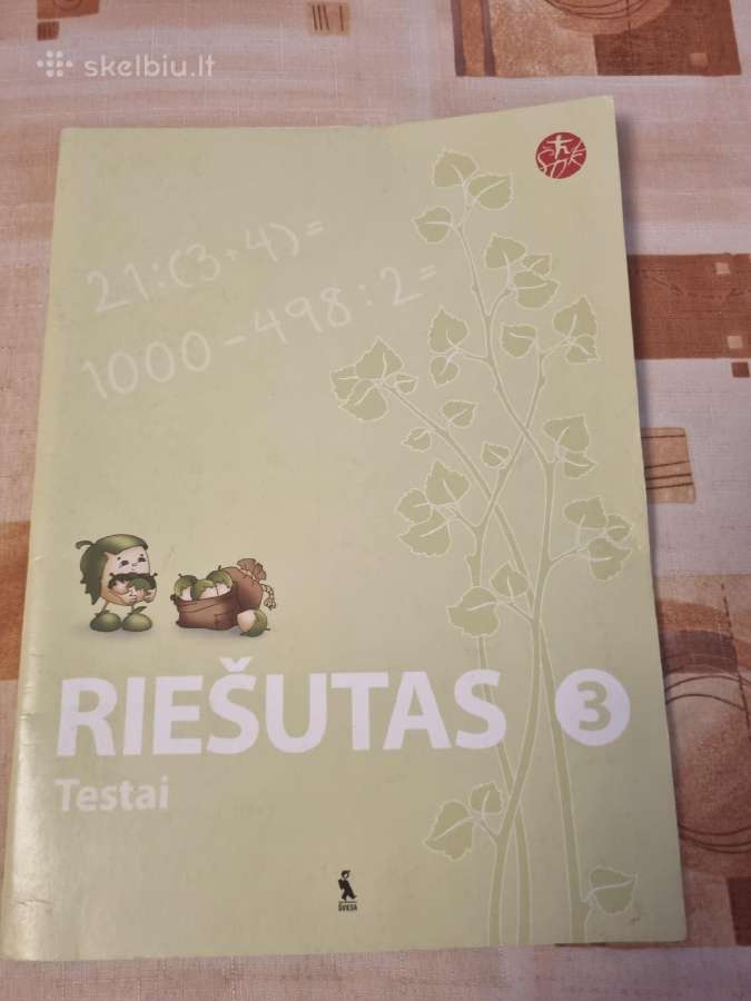 Riešutas matematikos testai 3 kl