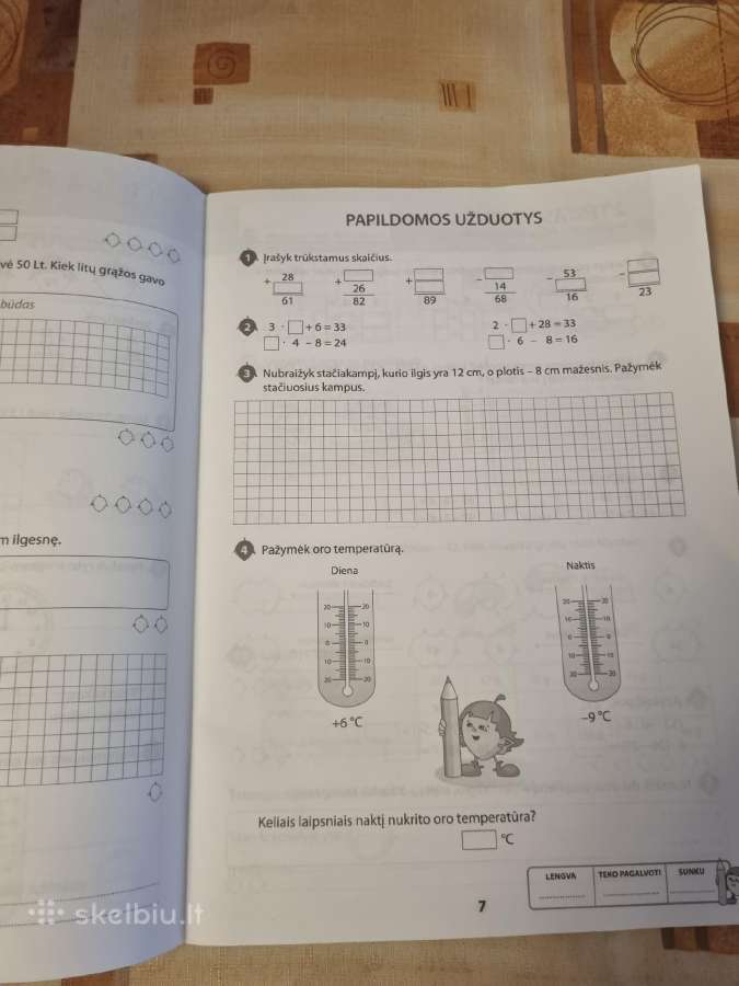 Riešutas matematikos testai 3 kl - nuotraukos Nr. 3