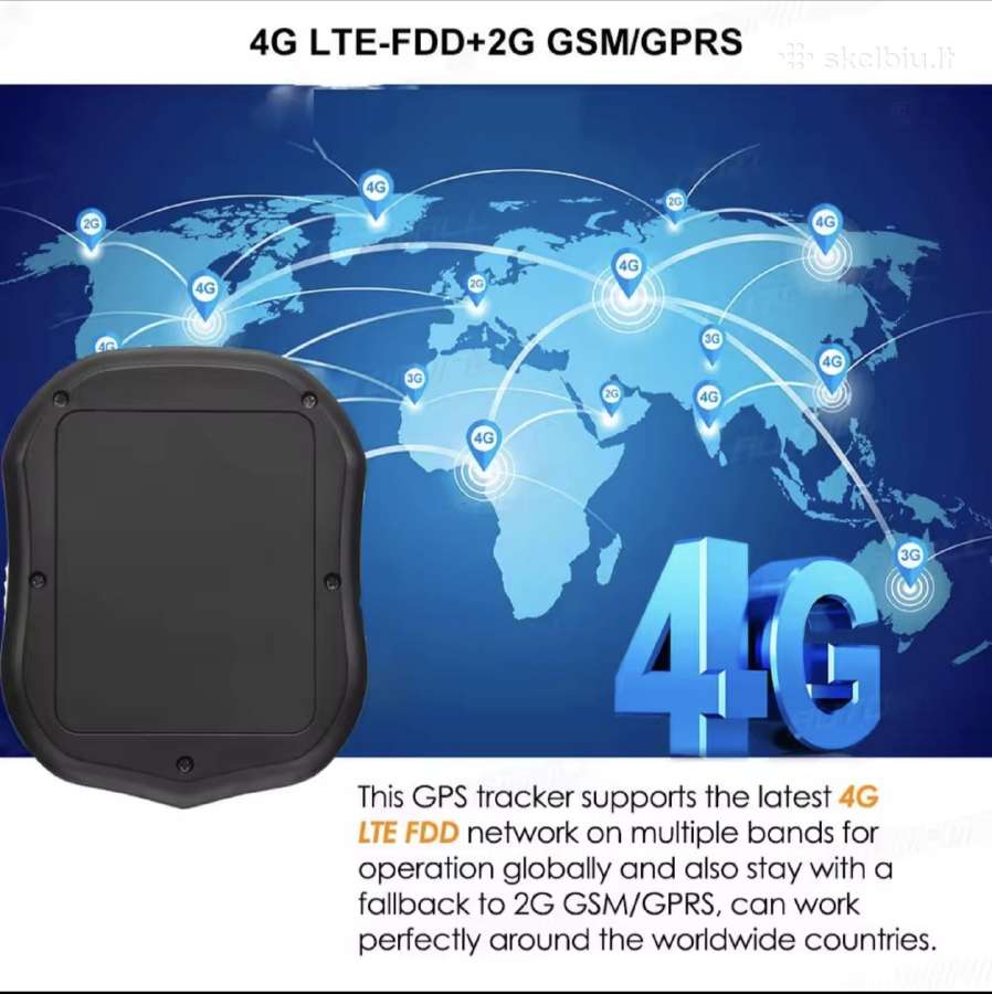 4G GPS sekiklis Tkstar Tk905b 4G ( iki 120 parų) - nuotraukos Nr. 2