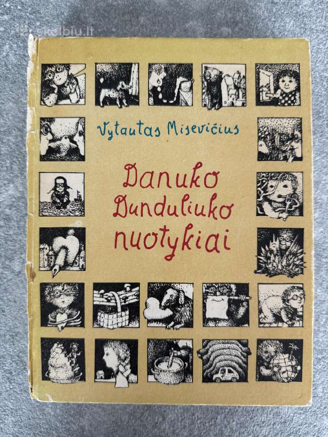 Knyga Danuko Dunduliuko nuotykiai