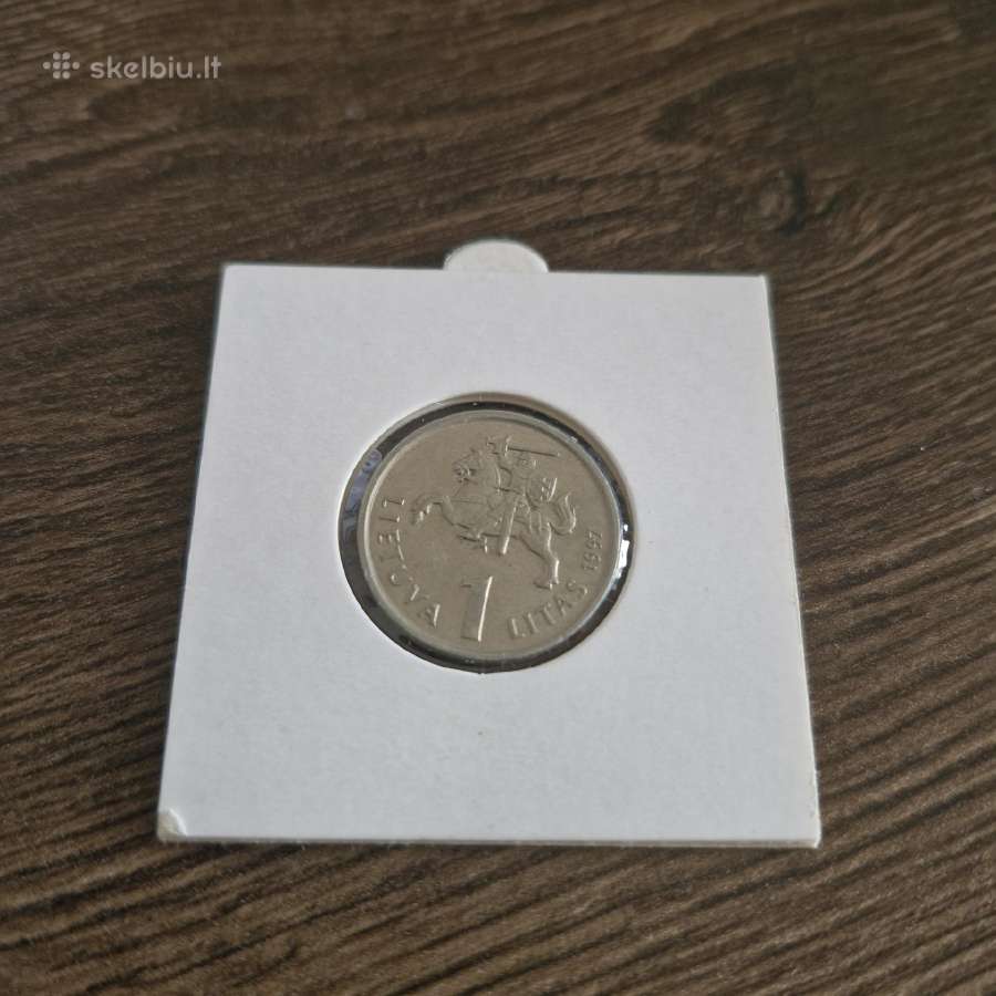 Lietuva 1 litas 1997 "Jurgutis" - nuotraukos Nr. 2