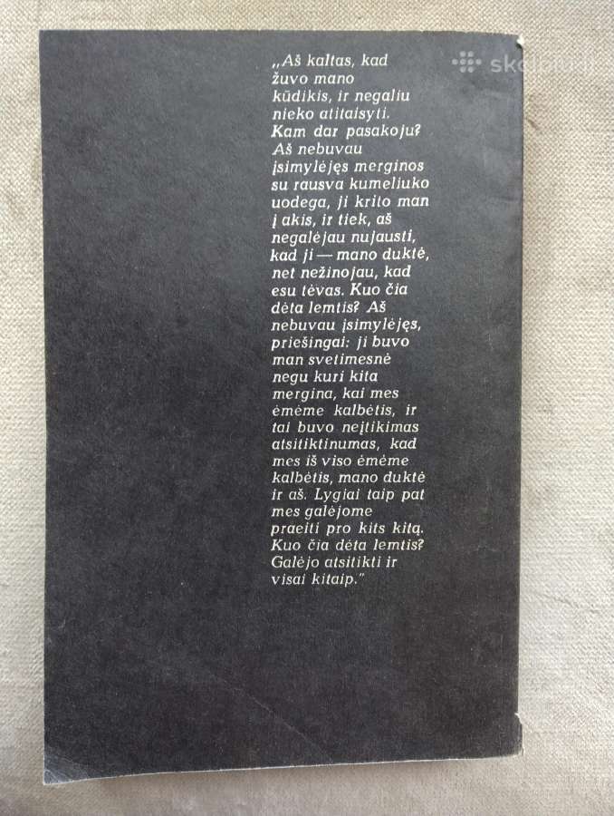 Max Frisch-homo Faber-1993m. - nuotraukos Nr. 2