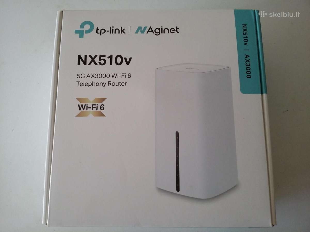 5G modemas maršrutizatorius Tp-link Nx510v Nx511v - nuotraukos Nr. 3