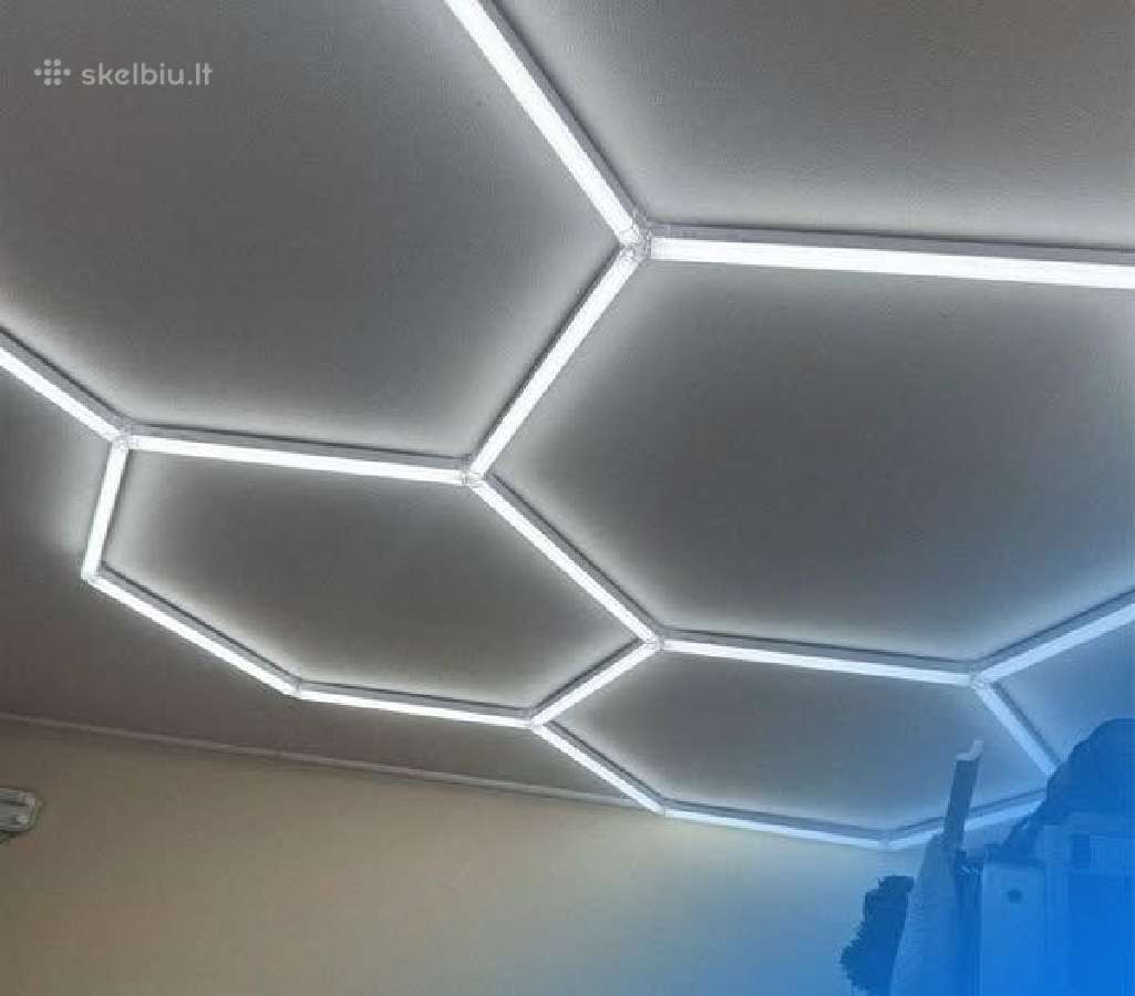 LED Hexagon Apšvietimas - koriai, LED šviestuvas - nuotraukos Nr. 3