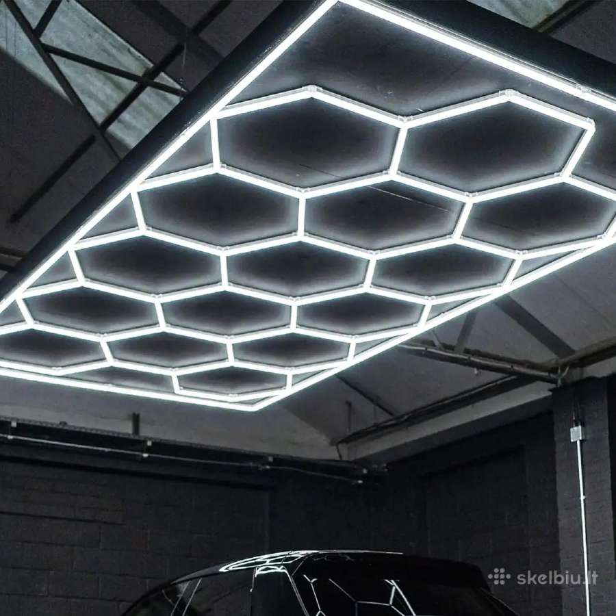 LED Hexagon Apšvietimas - koriai, LED šviestuvas - nuotraukos Nr. 4