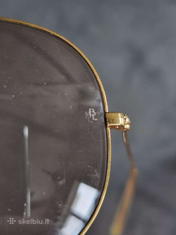 Vintage Ray-ban Aviator B&l 62mm su dėklu - nuotraukos Nr. 8