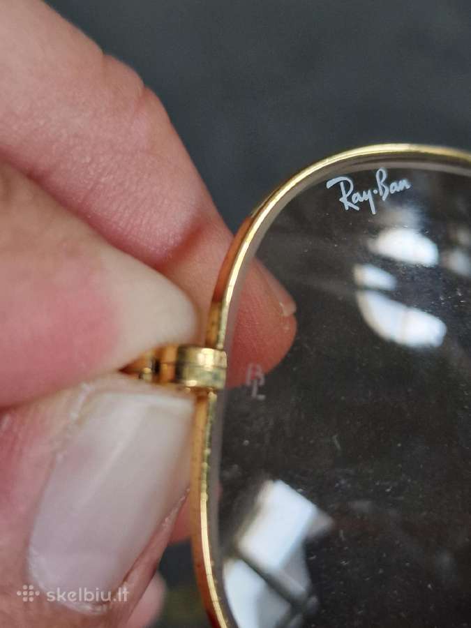 Vintage Ray-ban Aviator B&l 62mm su dėklu - nuotraukos Nr. 9