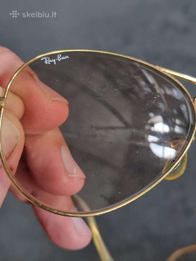 Vintage Ray-ban Aviator B&l 62mm su dėklu - nuotraukos Nr. 10