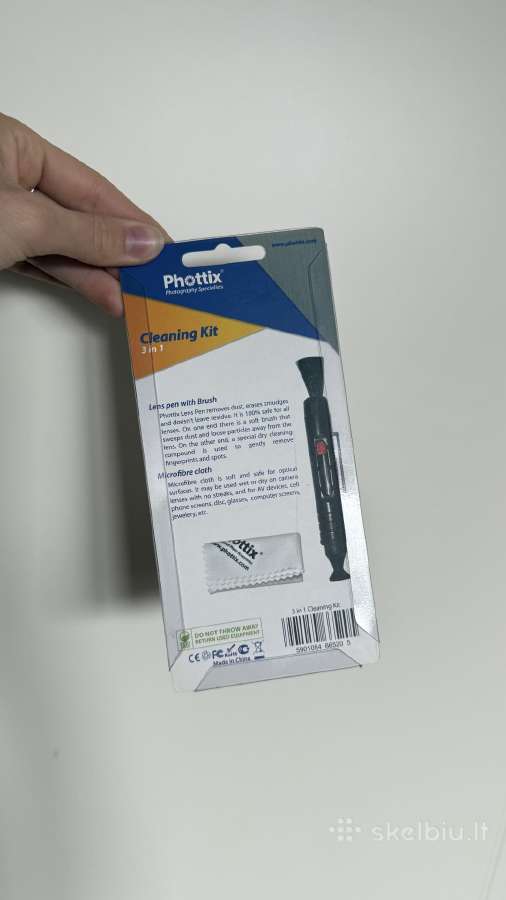Phottix 4 in 1 Cleaning Kit,kameros valymo rinkiny - nuotraukos Nr. 2