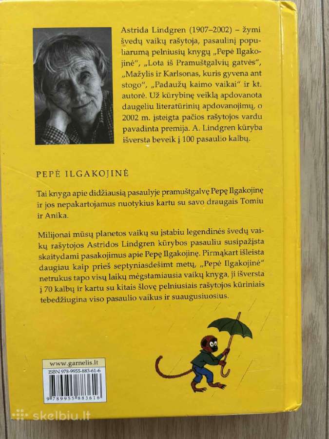 Knyga "Pepė Ilgakojinė" - nuotraukos Nr. 2