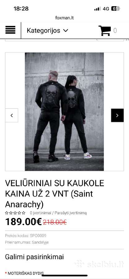 Treningai veliurai - nuotraukos Nr. 14