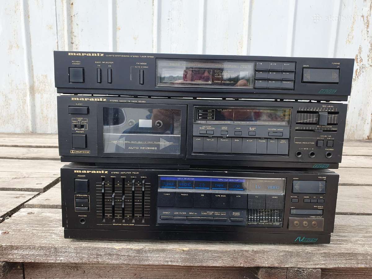 Marantz komplektas-140€bouyer As 1035 -100€