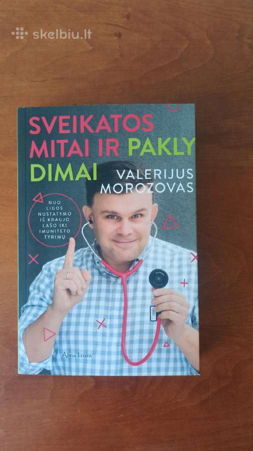 Parduodu knyga"sveikatos mitai ir paklydimai"