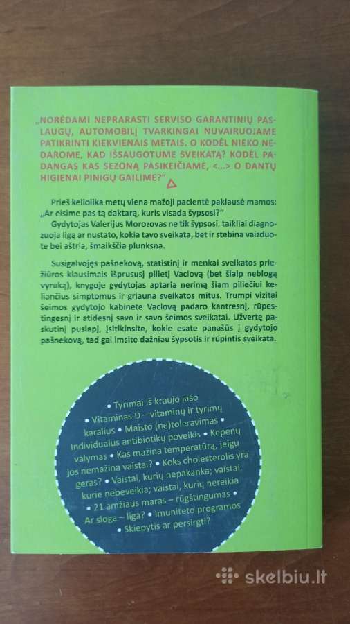 Parduodu knyga"sveikatos mitai ir paklydimai" - nuotraukos Nr. 2