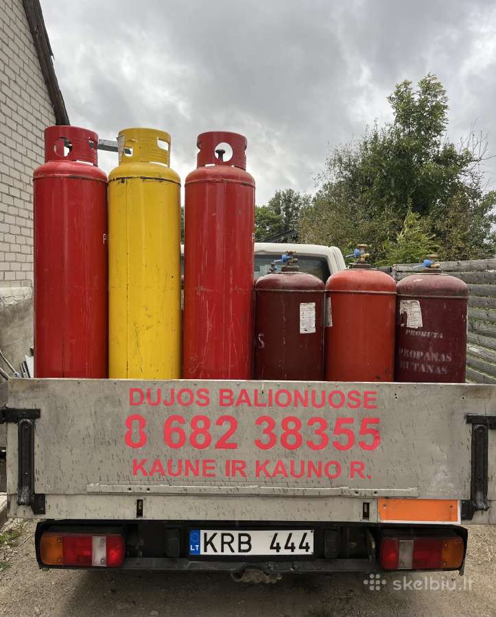 Dujų balionai Kauno apskritis