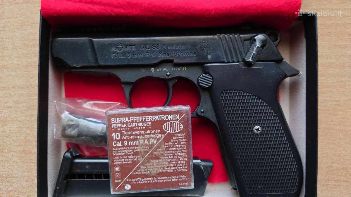 Dujinis pistoletas Rohm Rg 88 - nuotraukos Nr. 3