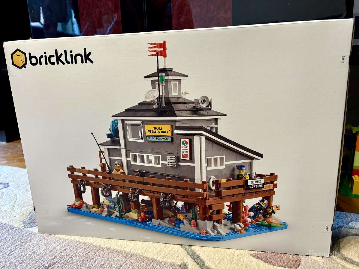 Lego Bricklink 910040 Harbormaster's Office - nuotraukos Nr. 2