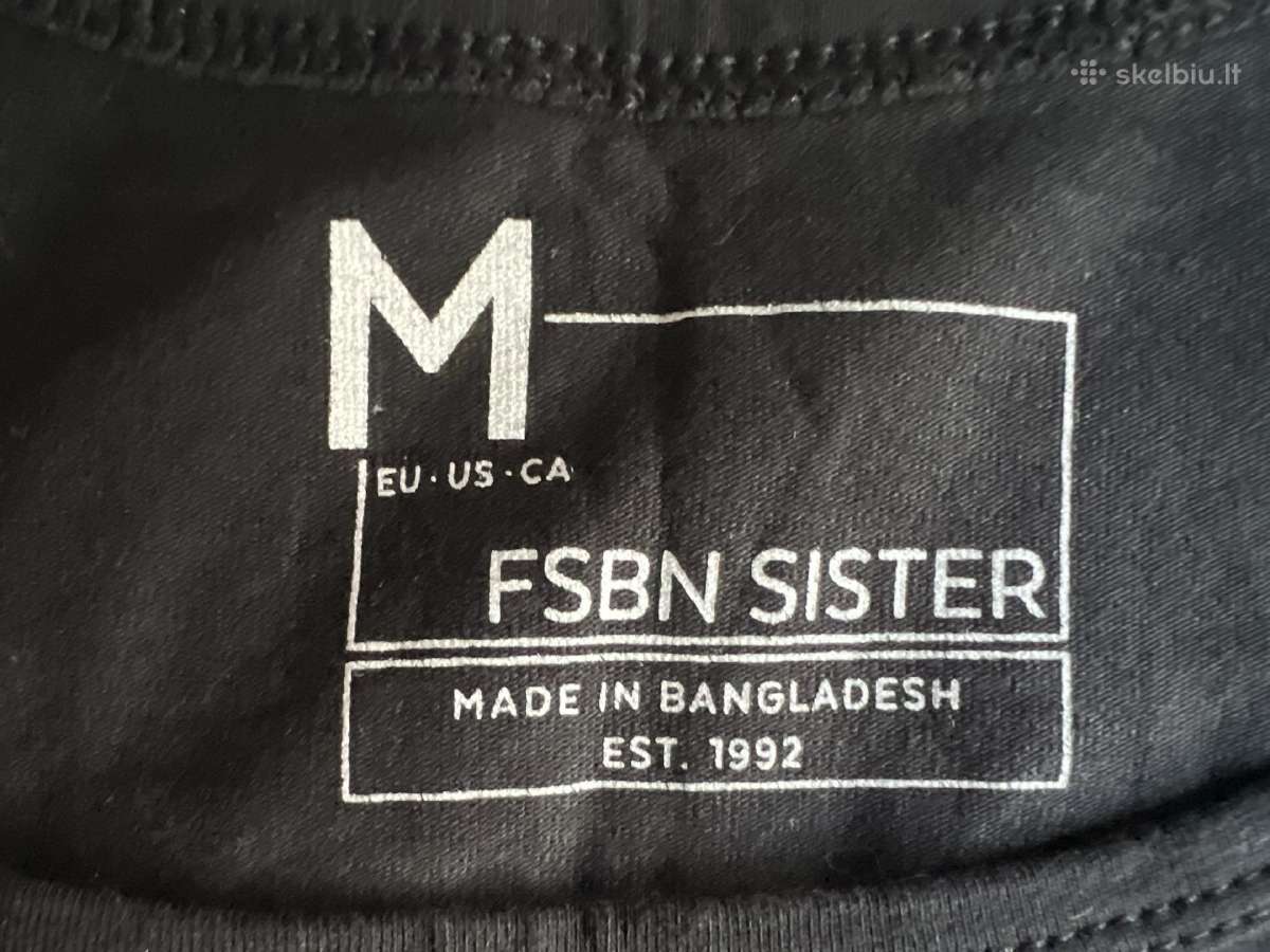Moteriški marškinėliai “fsbn sister - nuotraukos Nr. 2