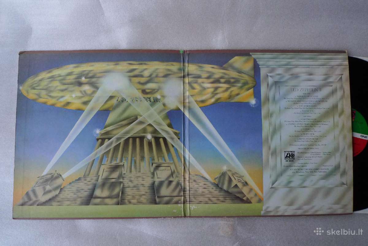 LED Zeppelin II puikios būklės - nuotraukos Nr. 4