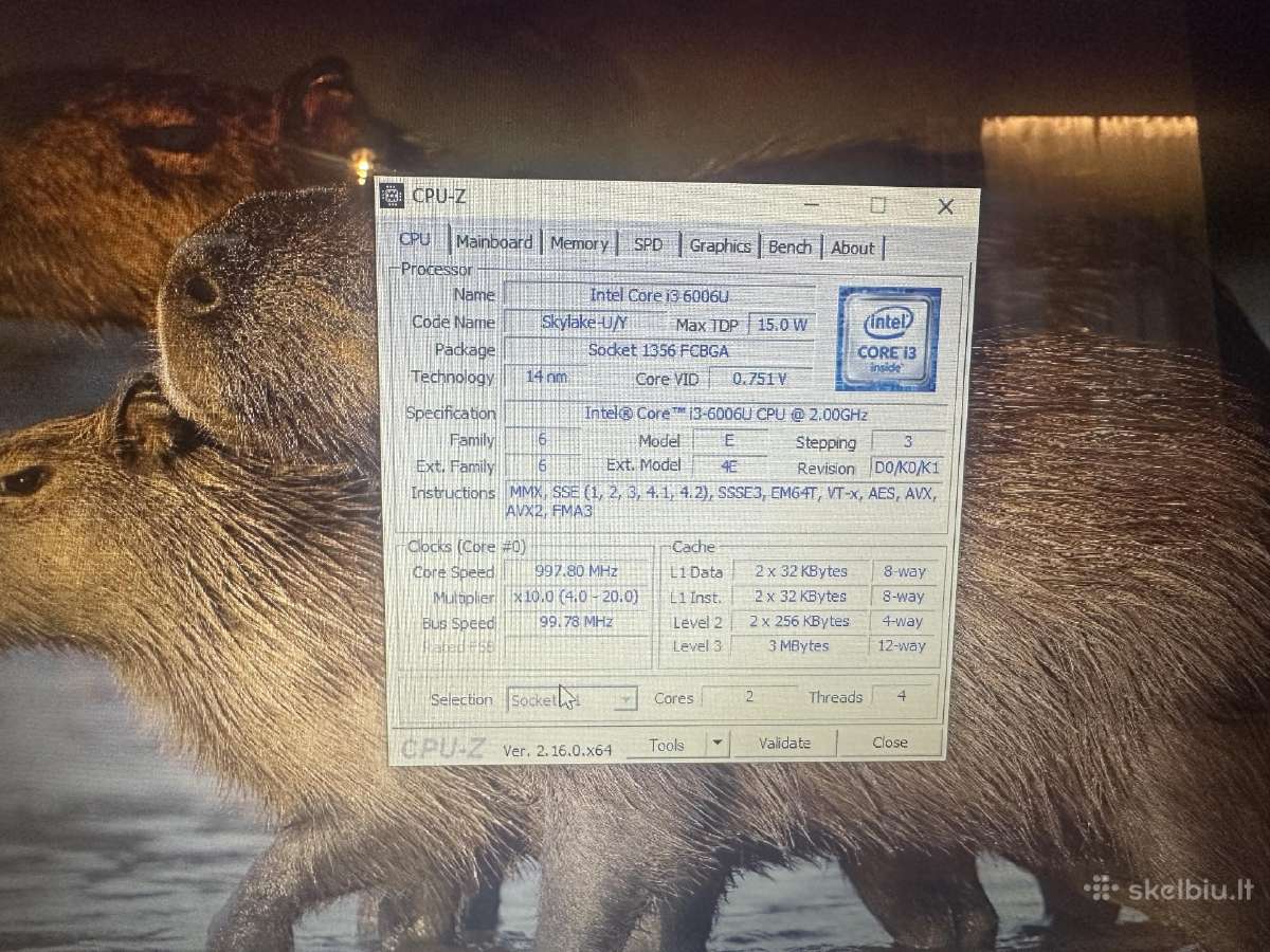 Dell Inspiron 15 Intel I3 R5 M330 - nuotraukos Nr. 6