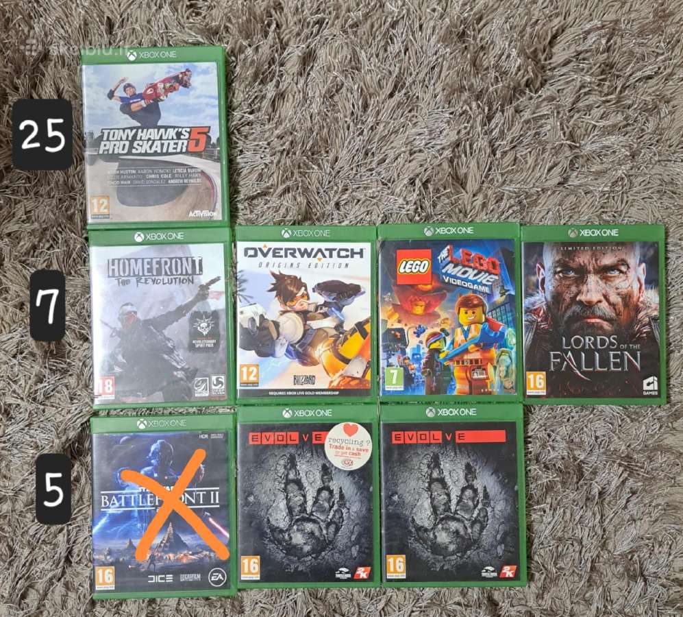 Xbox 360 ir xbox one žaidimai - nuotraukos Nr. 17