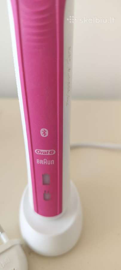 Elektrinis dantų šepetėlis Oralb su Bluetooth 3767 - nuotraukos Nr. 2