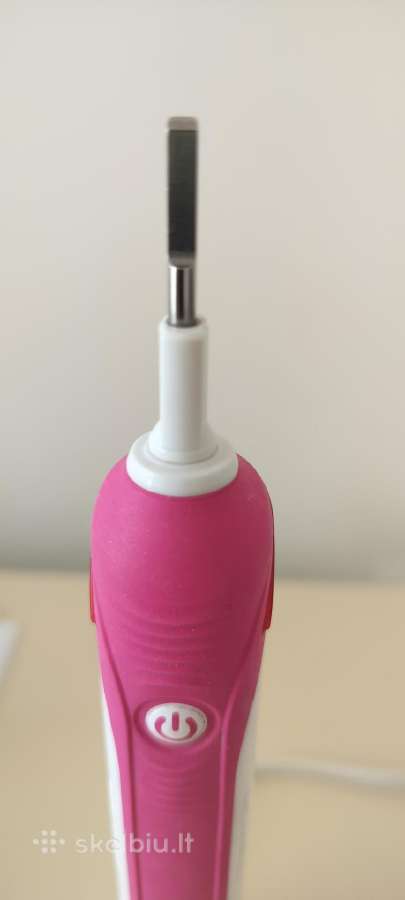 Elektrinis dantų šepetėlis Oralb su Bluetooth 3767 - nuotraukos Nr. 3