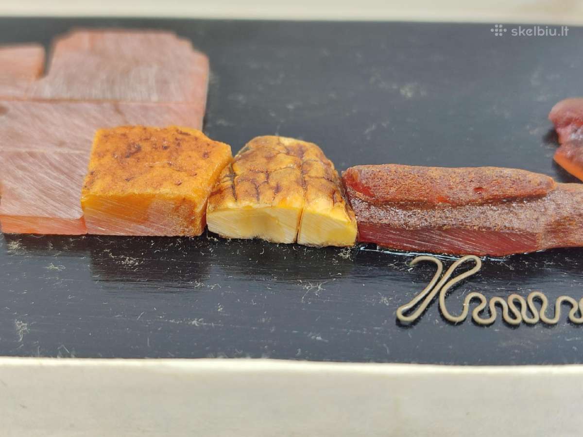 Naujas gintarinis suvenyras Kaunas su dėžute! - nuotraukos Nr. 3