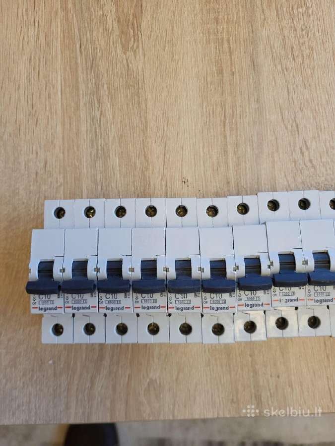 Automatinis išjungiklis Legrand 1p 10a - nuotraukos Nr. 2