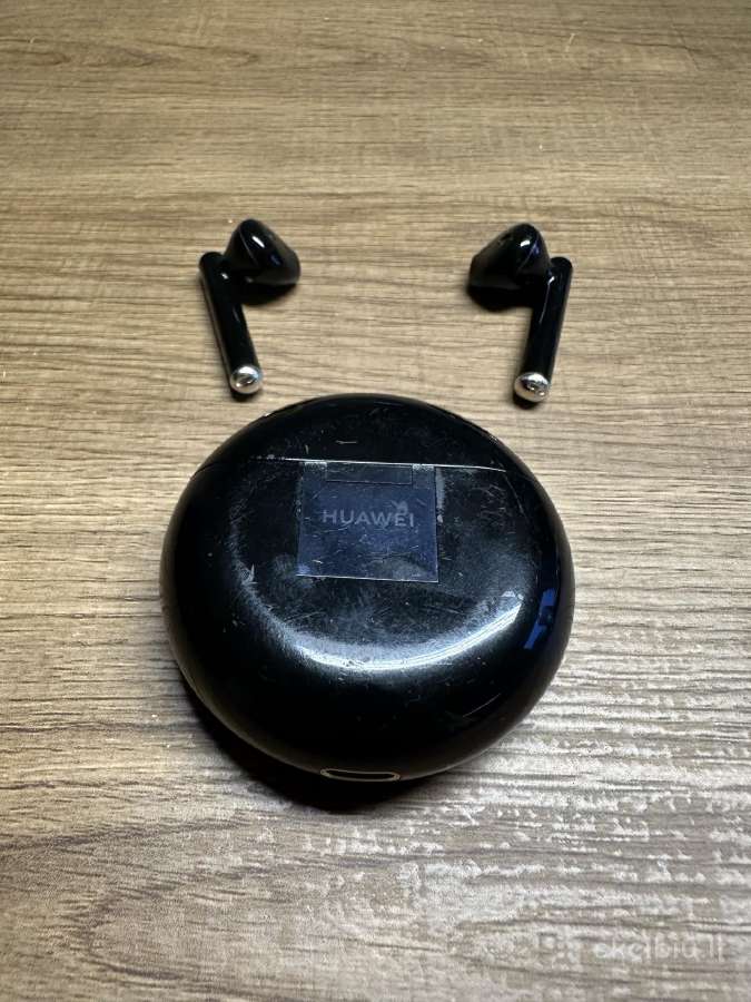 Huawei Free Buds 3 belaidės juodos ausinės