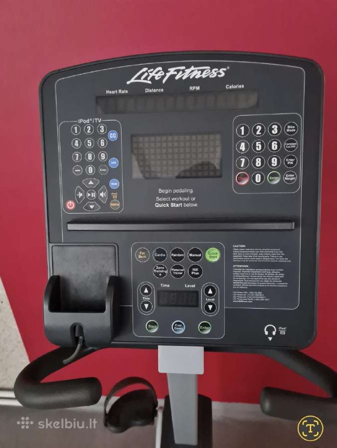 Life Fitness dviratis - nuotraukos Nr. 2