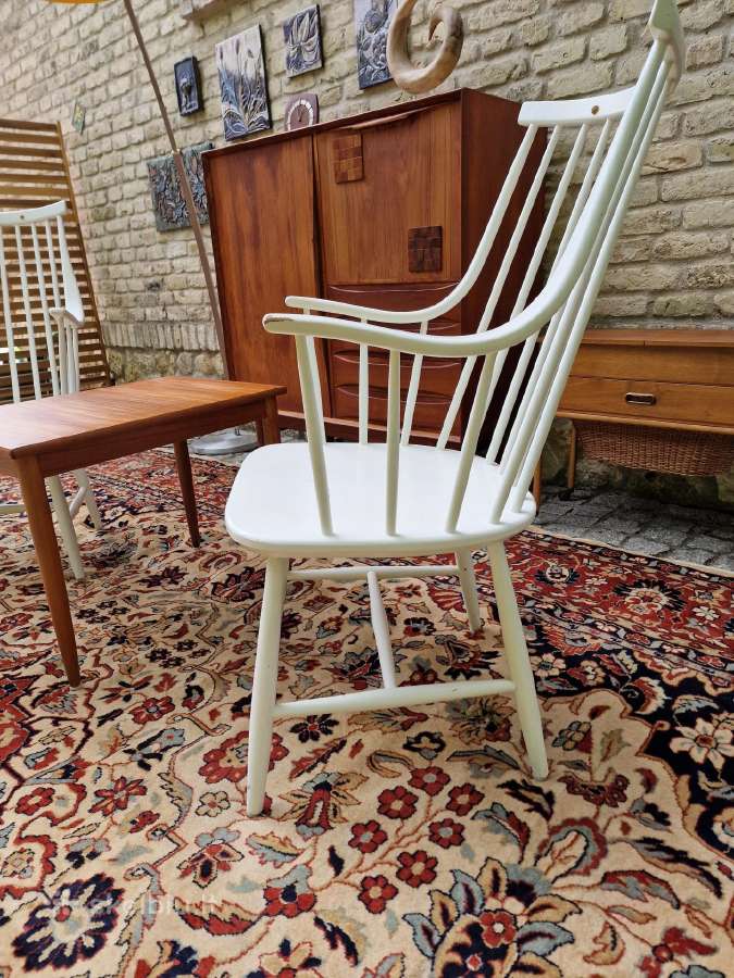 Vintažinės mid century autorinės bukmedžio kėdės - nuotraukos Nr. 23