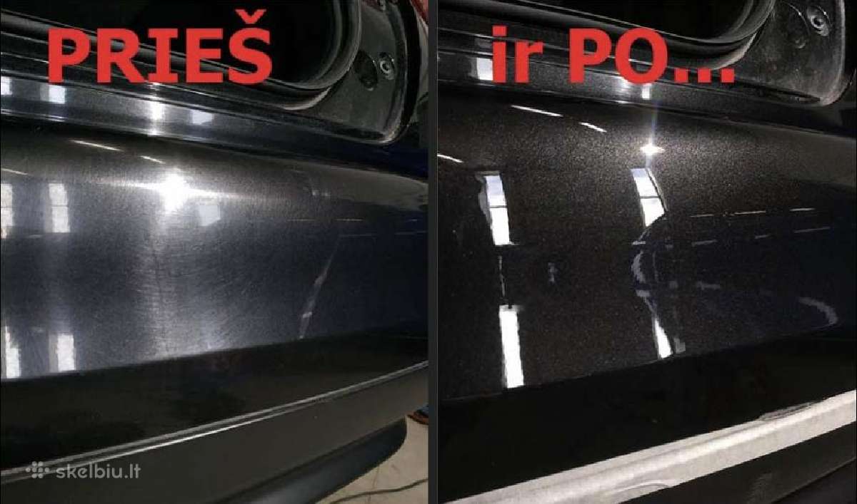 Cheminis auto valymas Vilniuje Poliravimas nano - nuotraukos Nr. 9
