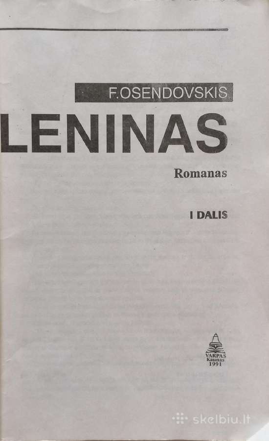 F.osendovskis ''Leninas I'' - nuotraukos Nr. 2