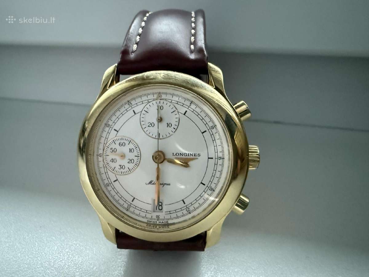 Auksinis laikrodis Longines