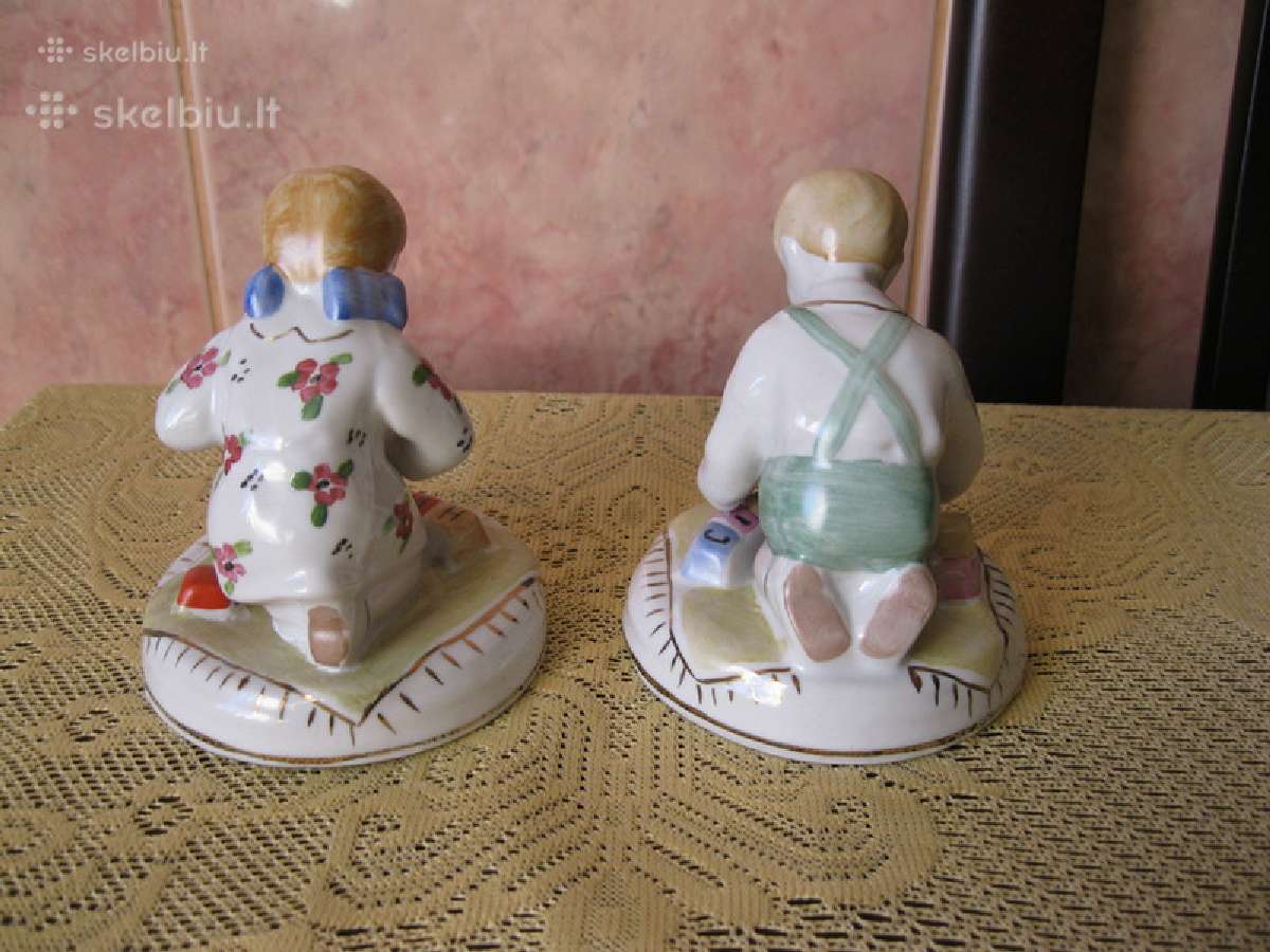 CCCP porceliano statuleles 2 vnt. .Zr. Foto - nuotraukos Nr. 3