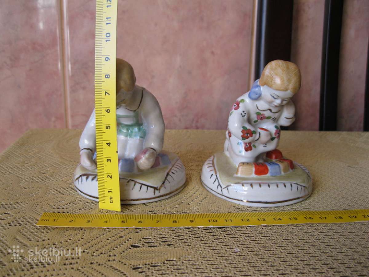 CCCP porceliano statuleles 2 vnt. .Zr. Foto - nuotraukos Nr. 5