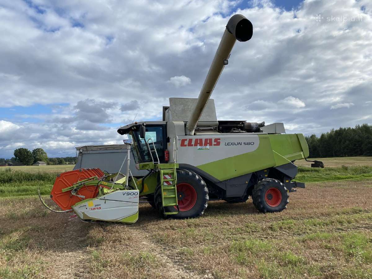 Kombainas Claas Lexion 580 - nuotraukos Nr. 2