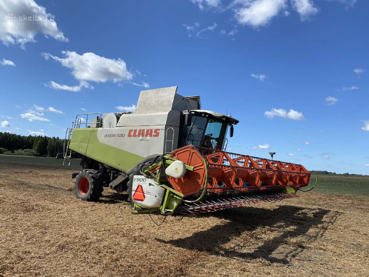 Kombainas Claas Lexion 580 - nuotraukos Nr. 3