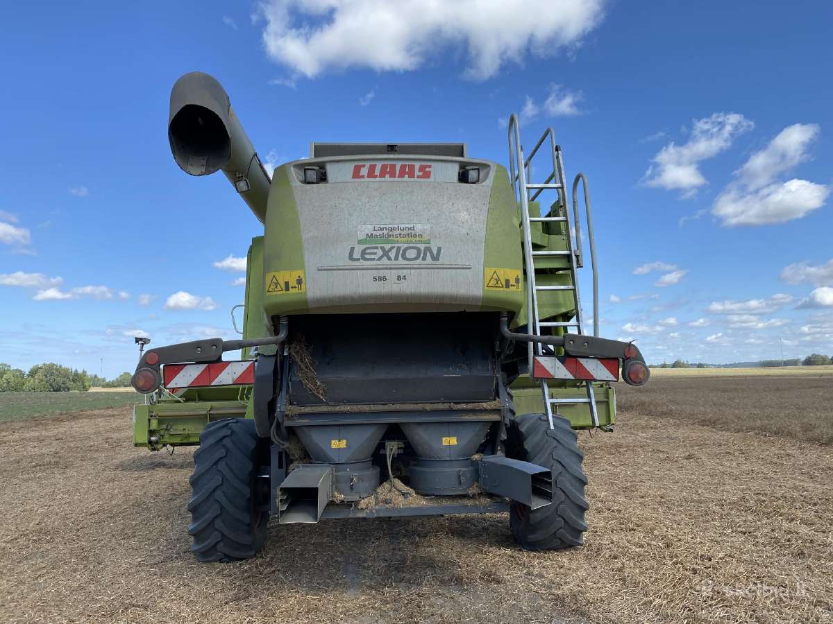 Kombainas Claas Lexion 580 - nuotraukos Nr. 6