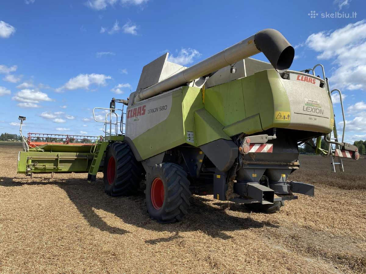 Kombainas Claas Lexion 580 - nuotraukos Nr. 7