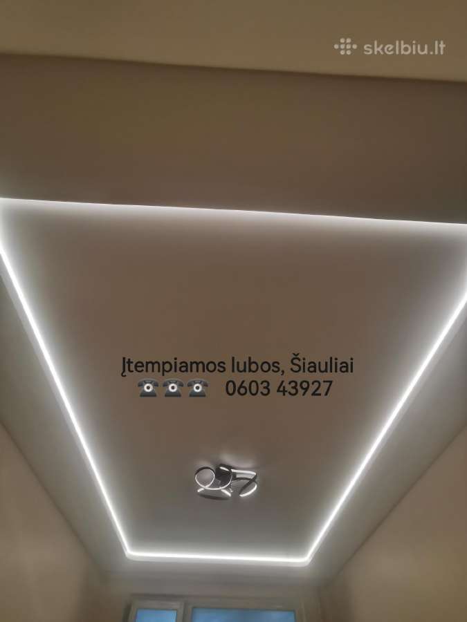 Įtempiamos lubos Šiauliai - nuotraukos Nr. 35