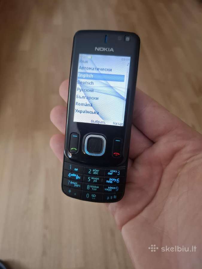 Nokia 6600 slide