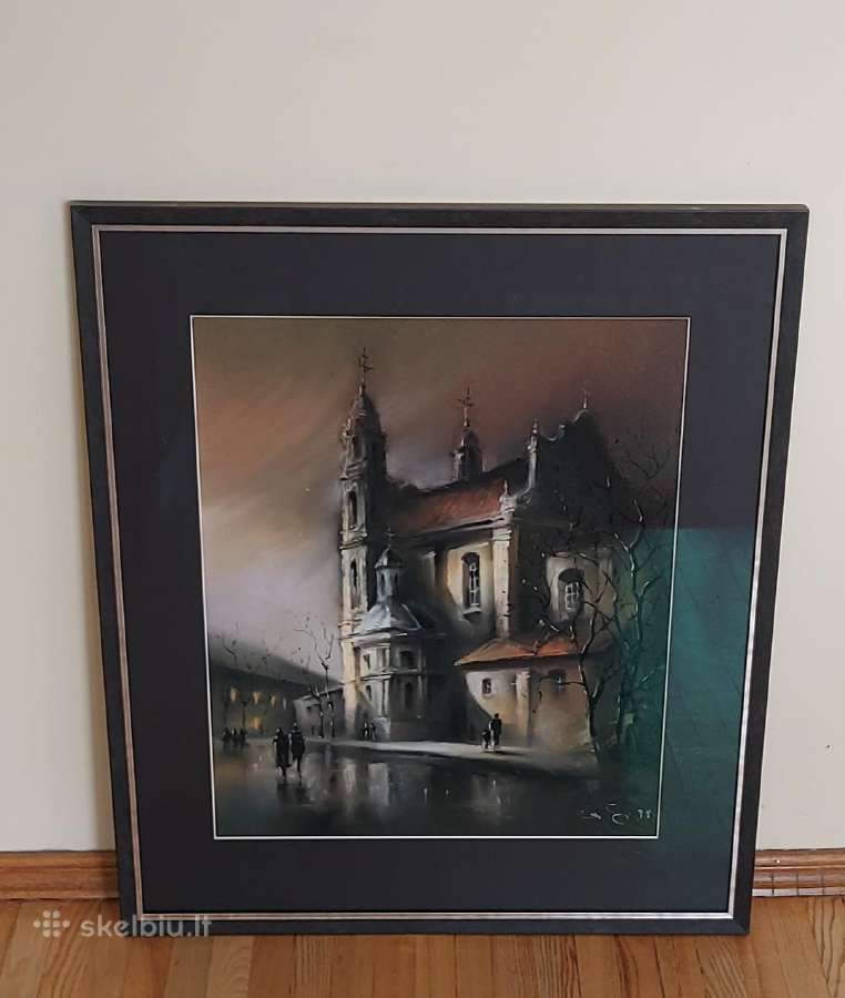 Česlovas Grigonis Šv. Kotrynos bažnyčia Pastelė