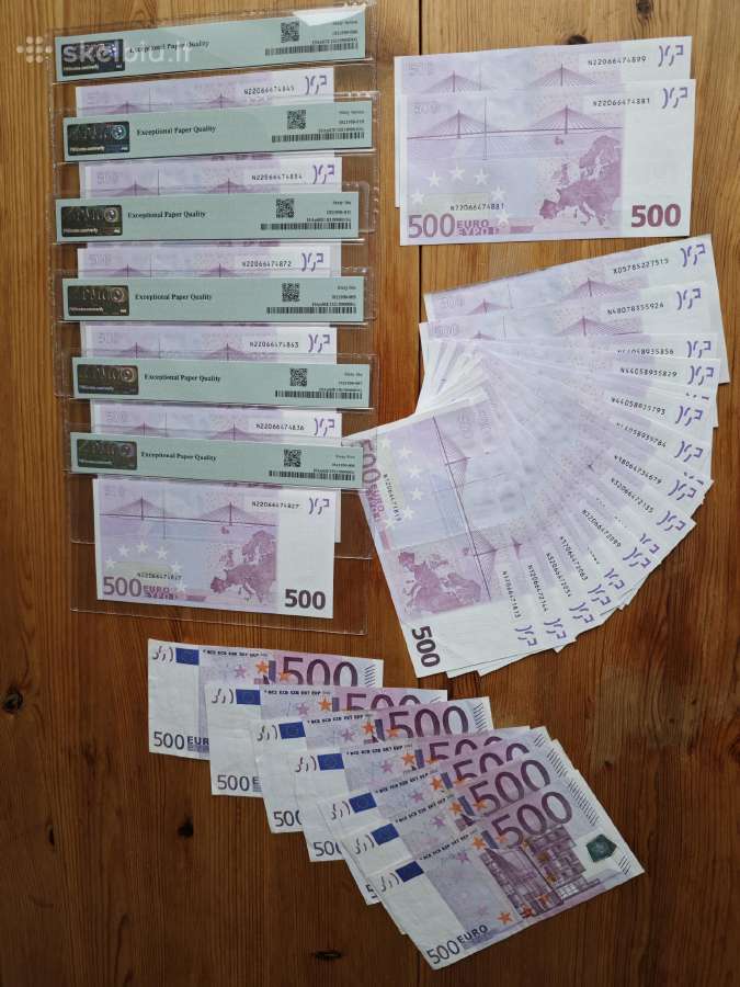 500€ banknotai - nuotraukos Nr. 3