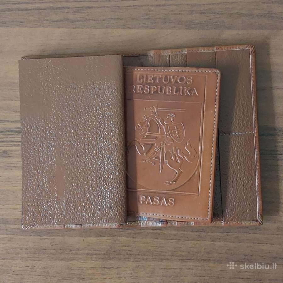 Odinis dėklas užrašų knygutei - Piniginė . - nuotraukos Nr. 36