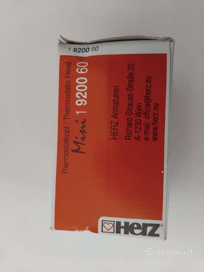 Herz Mini 1920060 Termostatines galvutes - nuotraukos Nr. 5