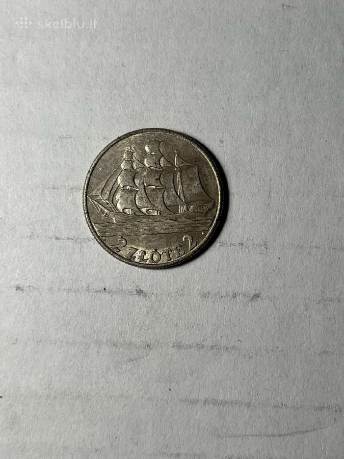 2 zlotai 1936 sidabras